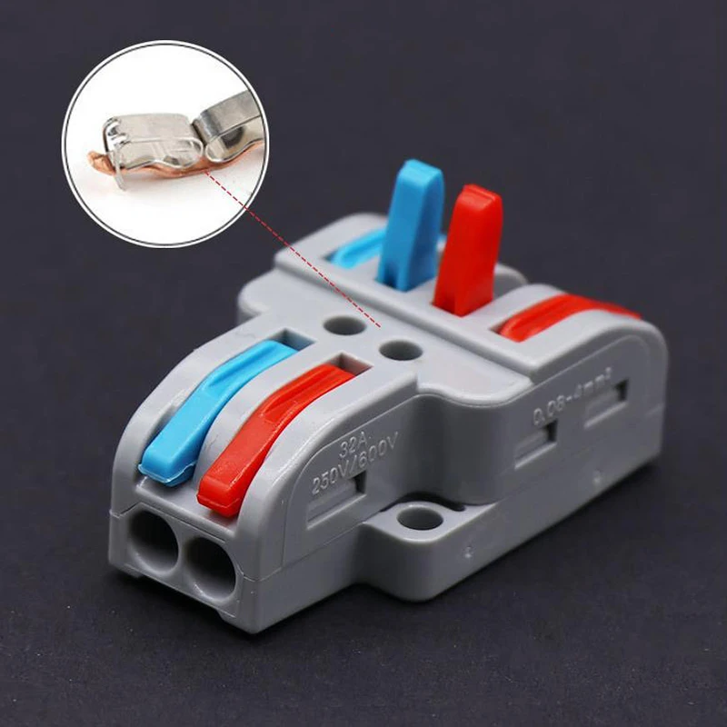 SPL-42 SPL-62 Two-in-four-out Two-in-six-out Fast Wire Connector Fast Connection Terminal Plug-in Household Interface Terminal
SPL-42 SPL-62 Two-in-four-out Two-in-six-out Fast Wire Connector Fast Connection Terminal Plug-in Household Interface Terminal