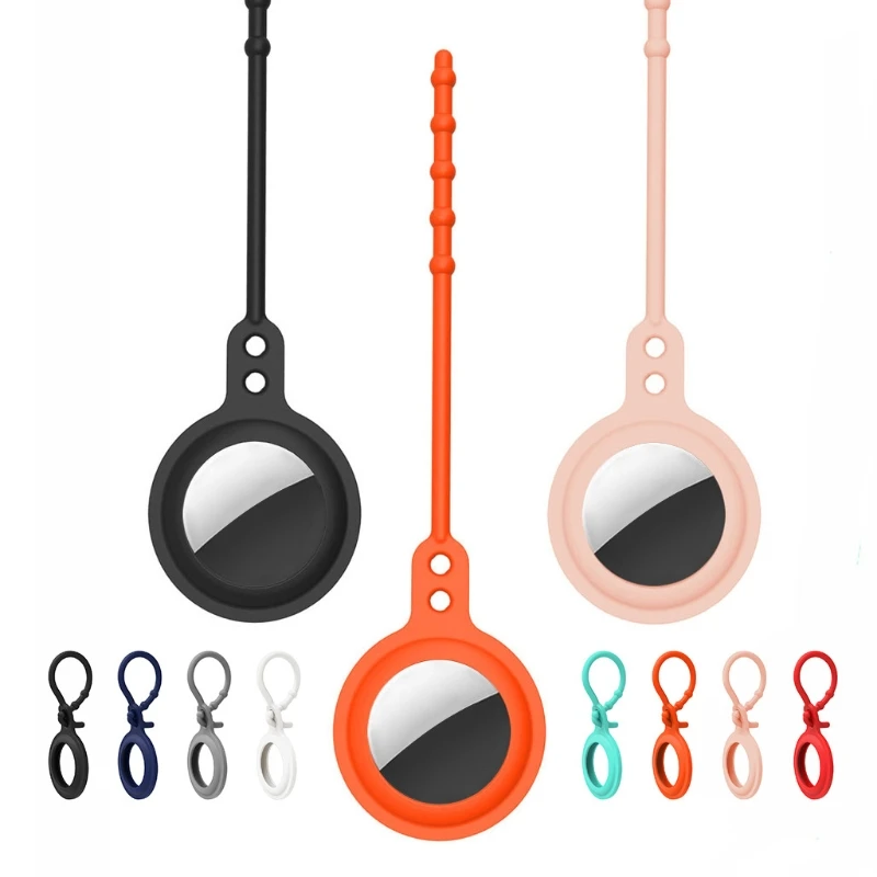rotective Cover for AirTag Case with Key Chain Ring Shockproof Anti-Fall Case Shell Liquid Silicone Multi-colors
rotective Cover for AirTag Case with Key Chain Ring Shockproof Anti-Fall Case Shell Liquid Silicone Multi-colors