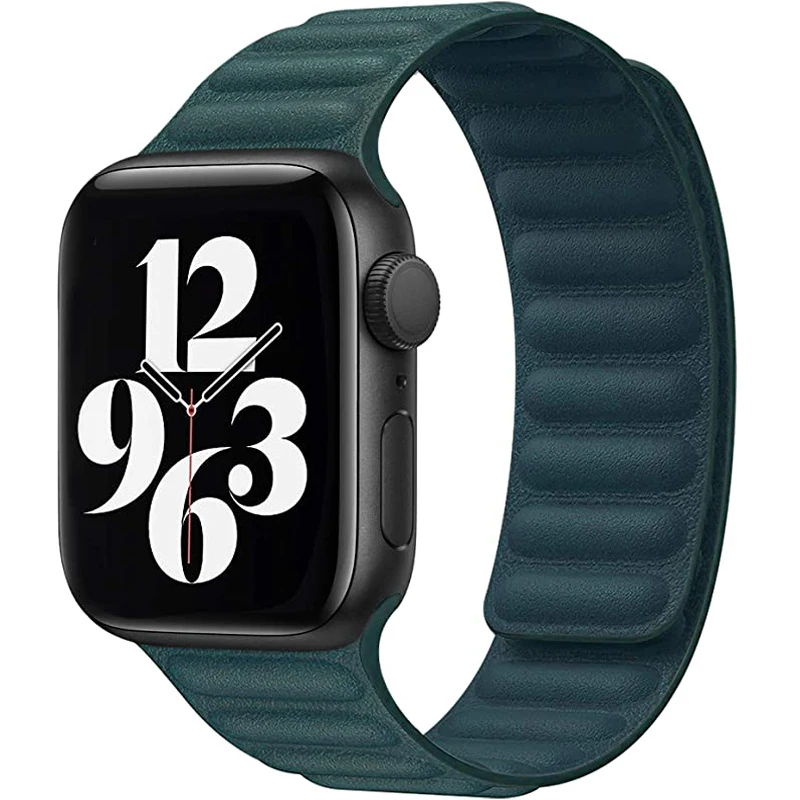 Leather Link Band Compatible with Apple Watch Band 38mm 40mm 42mm 44mm iWatch Series 6 5 SE 4 3 2 1 Magnetic Strap
Leather Link Band Compatible with Apple Watch Band 38mm 40mm 42mm 44mm iWatch Series 6 5 SE 4 3 2 1 Magnetic Strap