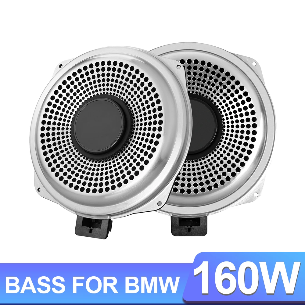 Underseat Subwoofer For BMW F20 F22 F30 E60 X5 E70 E81 E90 E91 F10 1 3 5 7 X3 2 OHM Version Bass Speakers Horn Stereo Pairs
Underseat Subwoofer For BMW F20 F22 F30 E60 X5 E70 E81 E90 E91 F10 1 3 5 7 X3 2 OHM Version Bass Speakers Horn Stereo Pairs