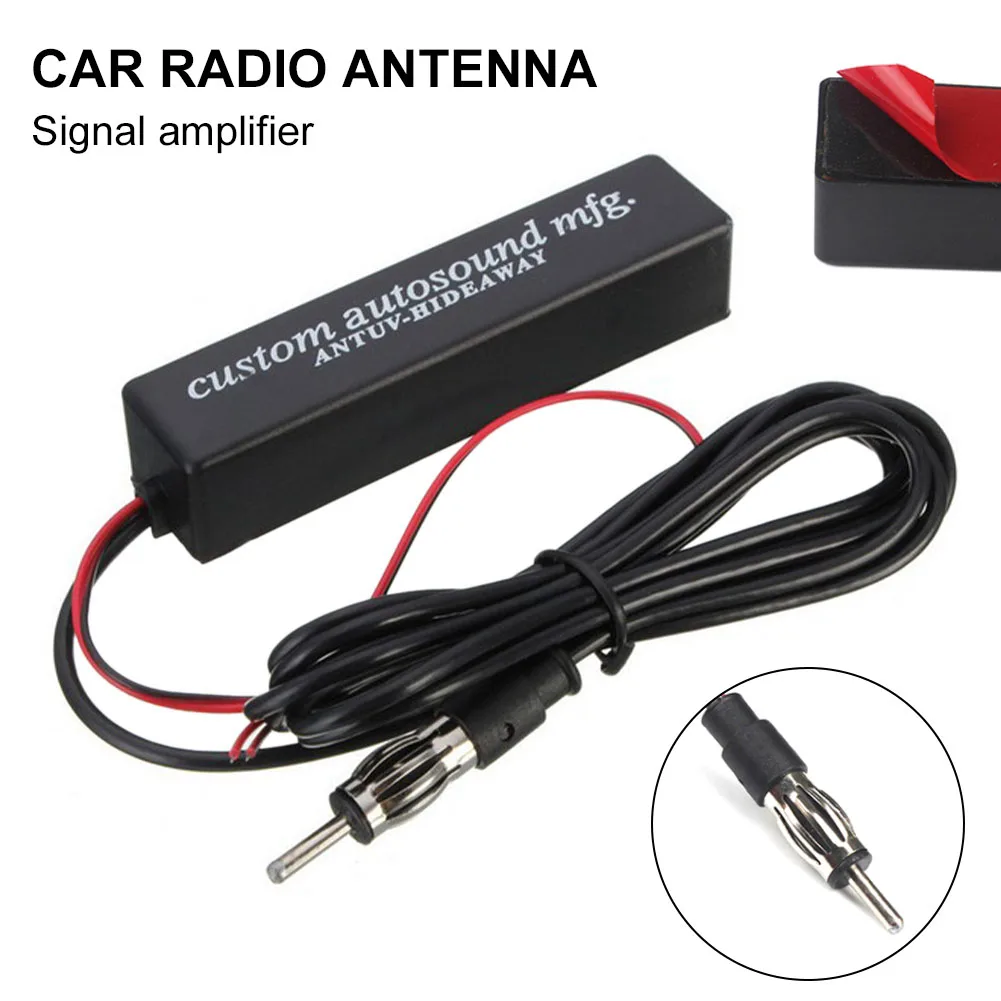 Universal Car AM/FM Radio Antenna Amplifier 12V Hidden Antenna Signal Booster Practical FM Signal Amplifier Anti-interference
Universal Car AM/FM Radio Antenna Amplifier 12V Hidden Antenna Signal Booster Practical FM Signal Amplifier Anti-interference