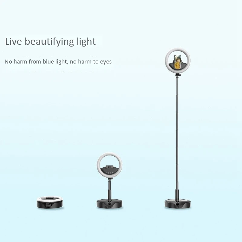 Live Beautification Led Live Fill Light 360-Degree Retractable Folding Storage Without Blue Light Hazard and Eye Injury
Live Beautification Led Live Fill Light 360-Degree Retractable Folding Storage Without Blue Light Hazard and Eye Injury