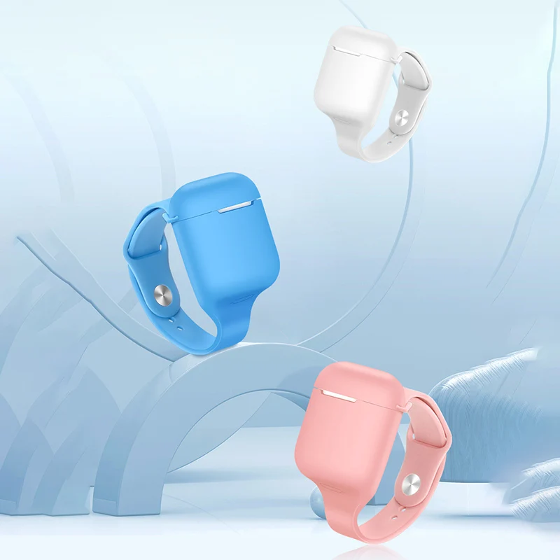 Outdoor Sports Wristband Earphone Case Soft Silicone Case for Airpods 1/2 Solid Color Protector with Wrist Strap Charging Box
Outdoor Sports Wristband Earphone Case Soft Silicone Case for Airpods 1/2 Solid Color Protector with Wrist Strap Charging Box