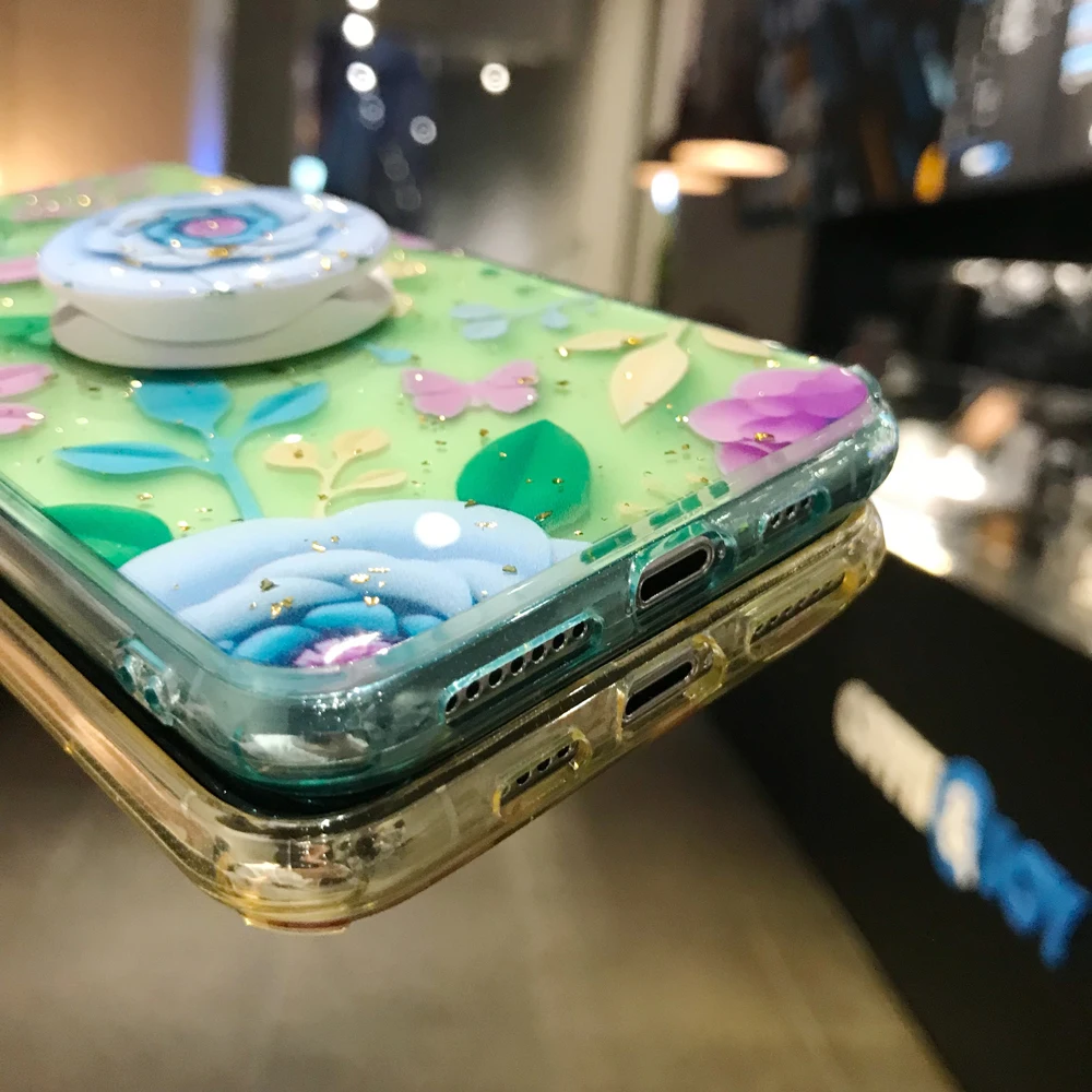 Яркий мягкий чехол с цветочным рисунком для Iphone 11 Pro Max Xr X 7 10 Plus 6 Se 2020 S 8 7Plus Xs |