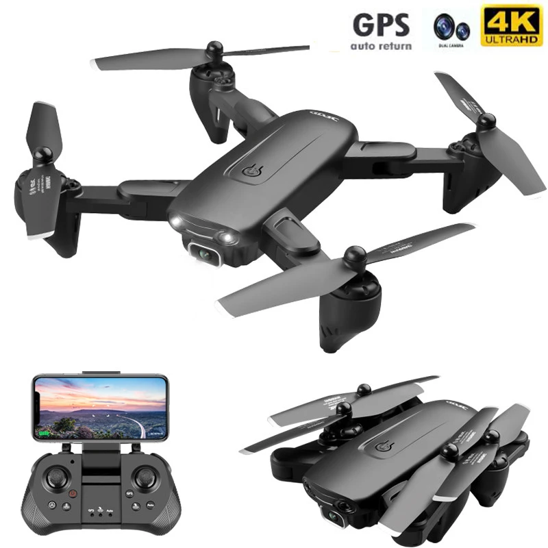 New GPS Drone 4K Camera HD FPV Drones with Follow Me 5G WiFi Optical Flow Foldable RC Quadcopter Professional Dron
New GPS Drone 4K Camera HD FPV Drones with Follow Me 5G WiFi Optical Flow Foldable RC Quadcopter Professional Dron