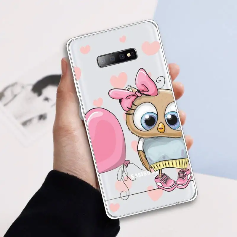 Owl Cute cartoon animal high quality luxury Phone Case Transparent For Samsung Galaxy A 71 21s S note 8 9 10 plus 20 ultra
Owl Cute cartoon animal high quality luxury Phone Case Transparent For Samsung Galaxy A 71 21s S note 8 9 10 plus 20 ultra
