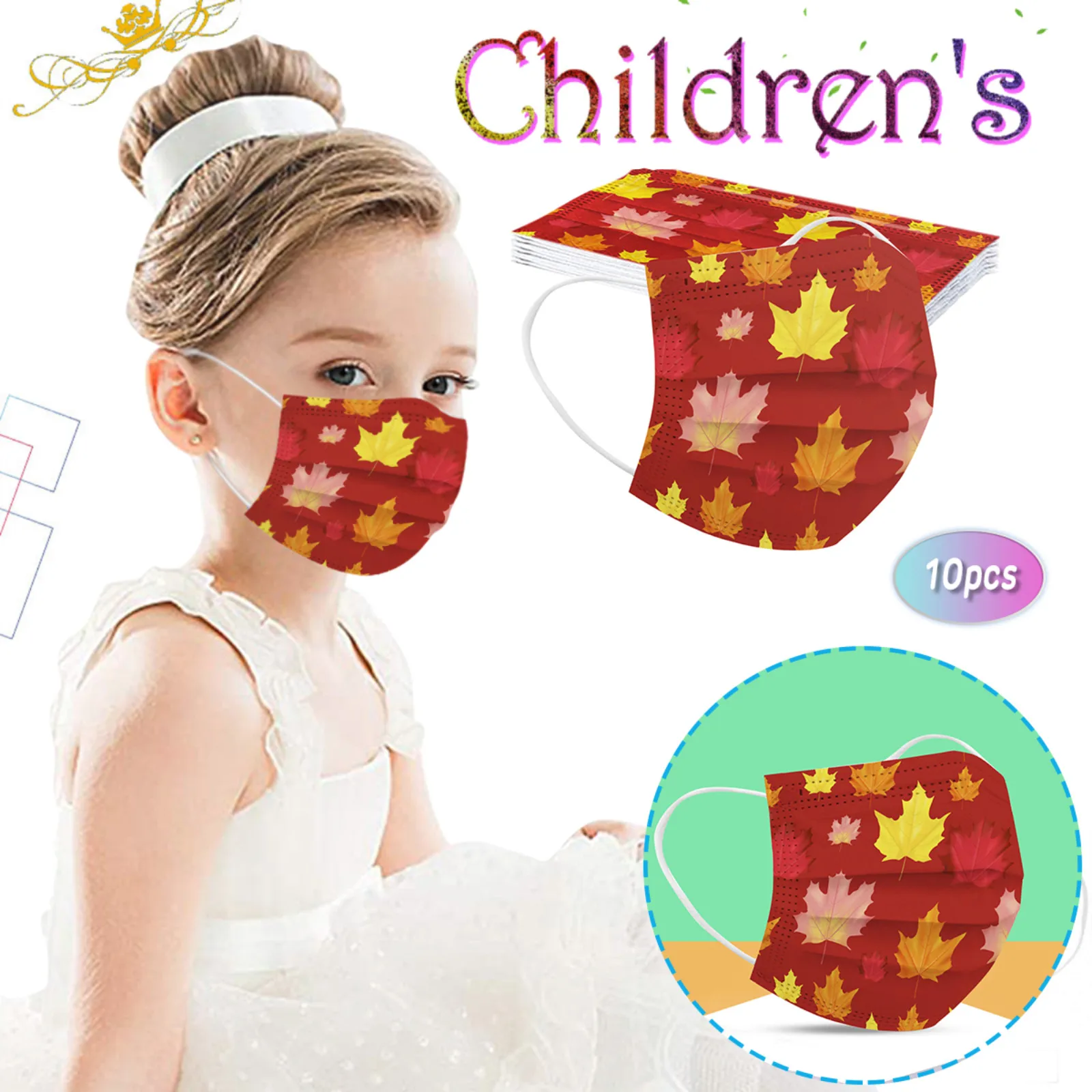 10PC Thanksgiving Day Face Mask For Kids Child Disposable Masks For Face Mouth Cover 3-layer Protection Mask Party Decoration
10PC Thanksgiving Day Face Mask For Kids Child Disposable Masks For Face Mouth Cover 3-layer Protection Mask Party Decoration