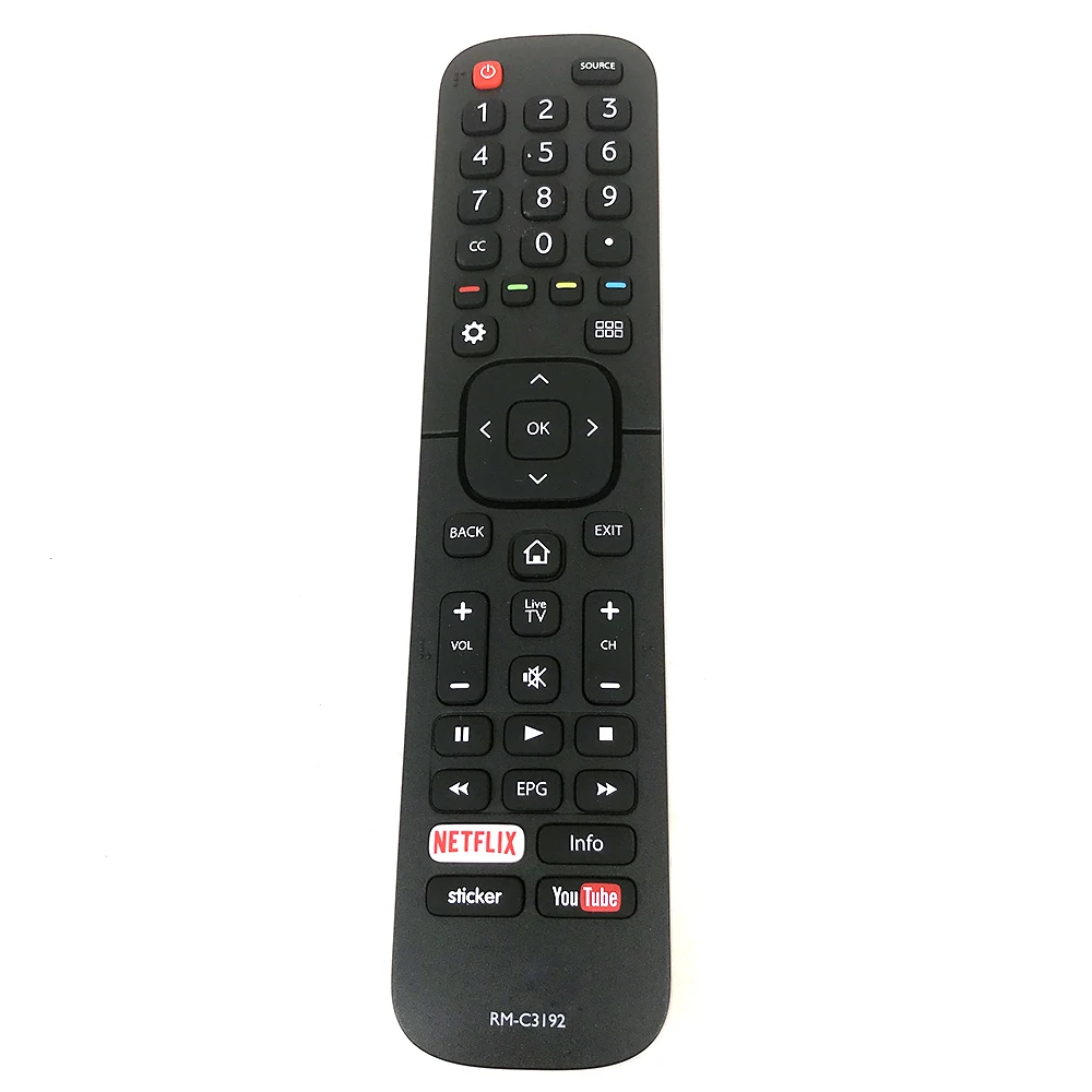 Пульт дистанционного управления для телевизоров JVC LCD TV, оригинальный, RM-C3192, с Netflix, Youtube
Пульт дистанционного управления для телевизоров JVC LCD TV, оригинальный, RM-C3192, с Netflix, Youtube