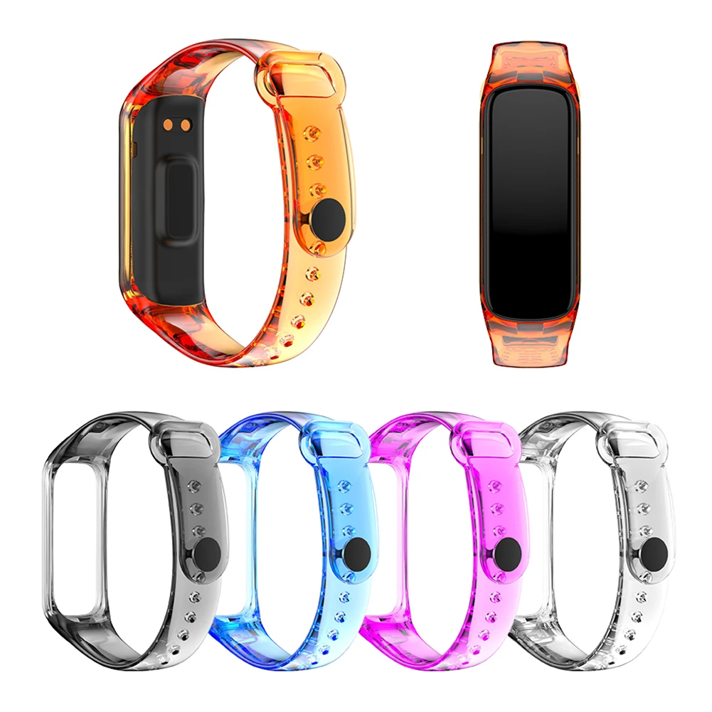 TPU Sport Strap for Samsung Galaxy Fit 2 SM-220 Bracelet Replacement Watchband Purple Blue Black Orange 258*16*5mm/10/6.3*0.2in
TPU Sport Strap for Samsung Galaxy Fit 2 SM-220 Bracelet Replacement Watchband Purple Blue Black Orange 258*16*5mm/10/6.3*0.2in