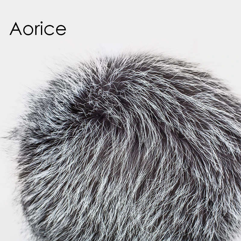 Pudi HF701 The new women winter caps real fox fur knit cap hat 2017 brand new winter genuine fur beanies
Pudi HF701 The new women winter caps real fox fur knit cap hat 2017 brand new winter genuine fur beanies