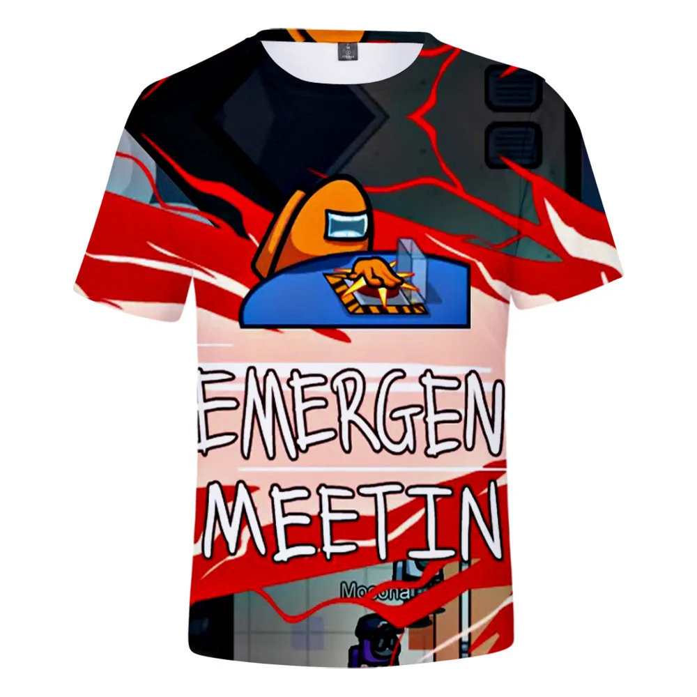 2020 hot Game Among Us T-shirt 3D O-Neck men's T-shirt Women Summer Short Sleeve Tee Unisex Streetwear Harajuku Fashion Clothes
2020 hot Game Among Us T-shirt 3D O-Neck men's T-shirt Women Summer Short Sleeve Tee Unisex Streetwear Harajuku Fashion Clothes