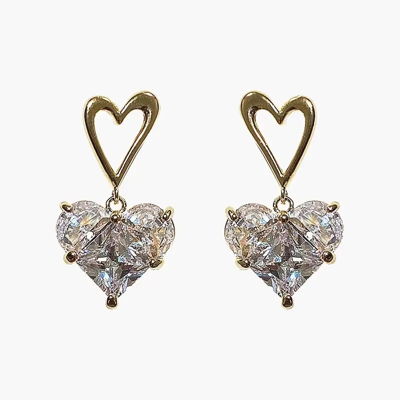 Fashion exaggerated rhinestone peach heart dangle earrings ladies earrings peach heart earrings modern party accessories
Fashion exaggerated rhinestone peach heart dangle earrings ladies earrings peach heart earrings modern party accessories