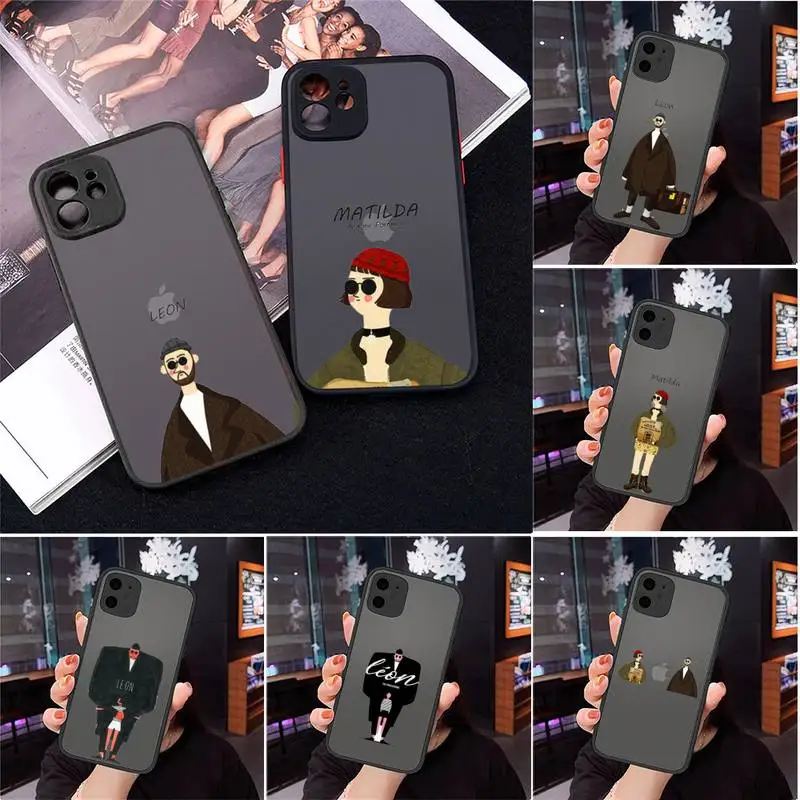 Killer Leon Uncle Girl Phone Case Matte Transparent for iPhone 7 8 11 12 s mini pro X XS XR MAX Plus cover funda
Killer Leon Uncle Girl Phone Case Matte Transparent for iPhone 7 8 11 12 s mini pro X XS XR MAX Plus cover funda