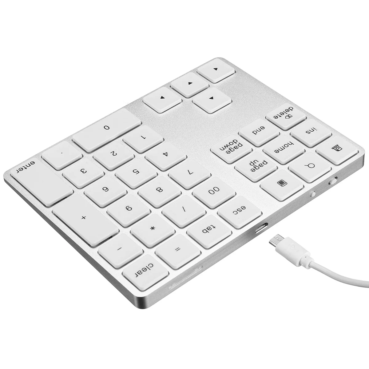 34 Keys Wireless bluetooth Mini Numeric Keyboard Keypad Mini Numpad For Apple Android PC Desktop Laptop Plastic/Aluminum
34 Keys Wireless bluetooth Mini Numeric Keyboard Keypad Mini Numpad For Apple Android PC Desktop Laptop Plastic/Aluminum
