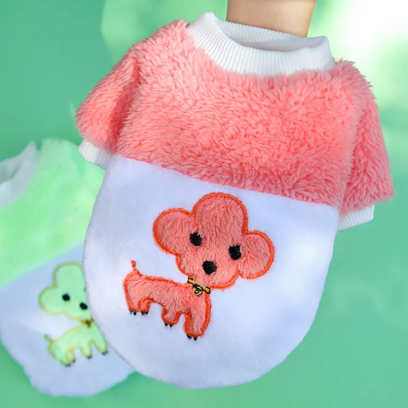Warm Fleece Pet Clothes Cute Teddy Print Coat Small Medium Dog Cat Shirt Jacket Teddy French Bulldog Chihuahua Winter Outfit
Warm Fleece Pet Clothes Cute Teddy Print Coat Small Medium Dog Cat Shirt Jacket Teddy French Bulldog Chihuahua Winter Outfit