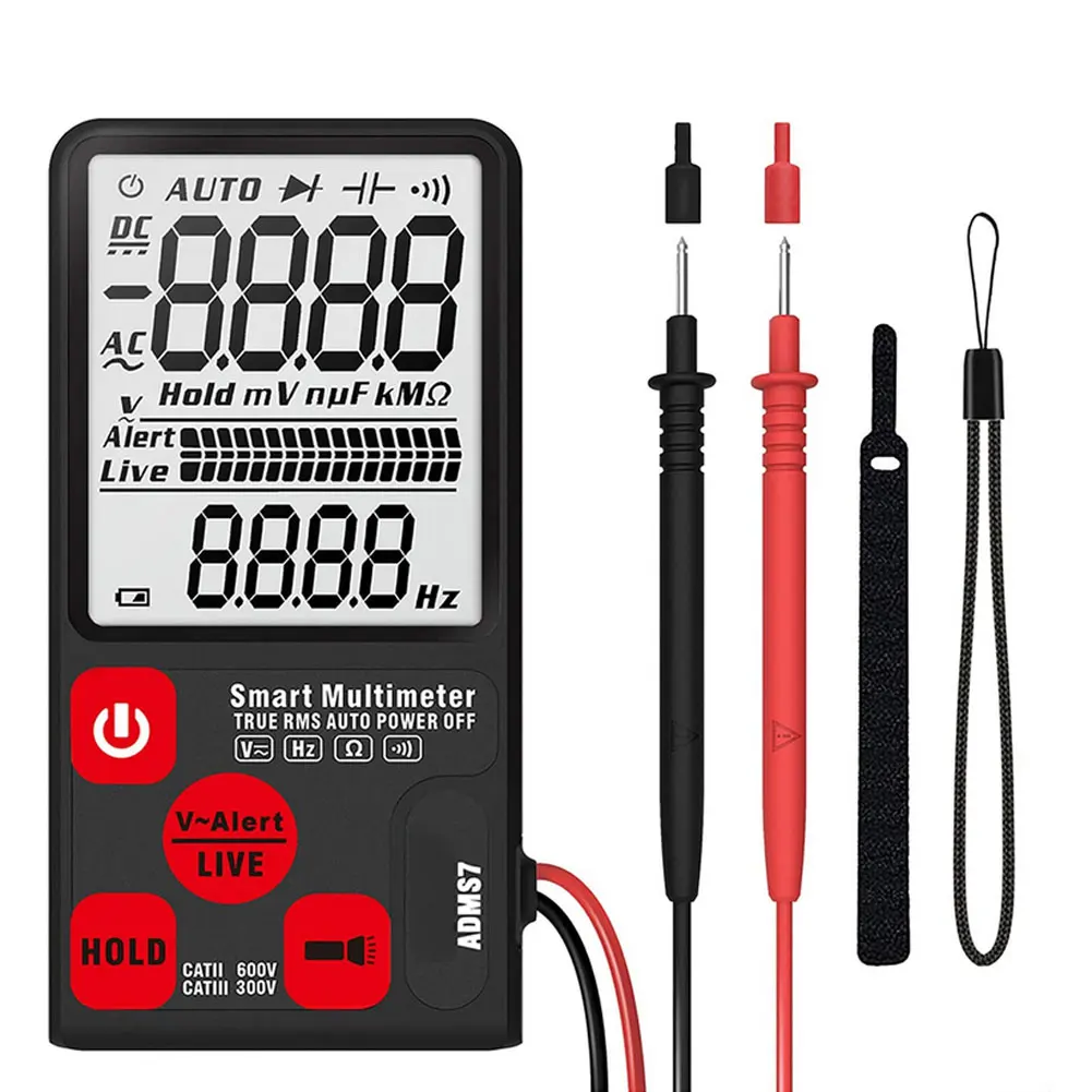 Digital Multimeter DC AC Tester Voltmeter Automatic LCD Display Ammeter Voltmeter Capacitor Ohm Hz DIY NCV Tester ESR Meter
Digital Multimeter DC AC Tester Voltmeter Automatic LCD Display Ammeter Voltmeter Capacitor Ohm Hz DIY NCV Tester ESR Meter