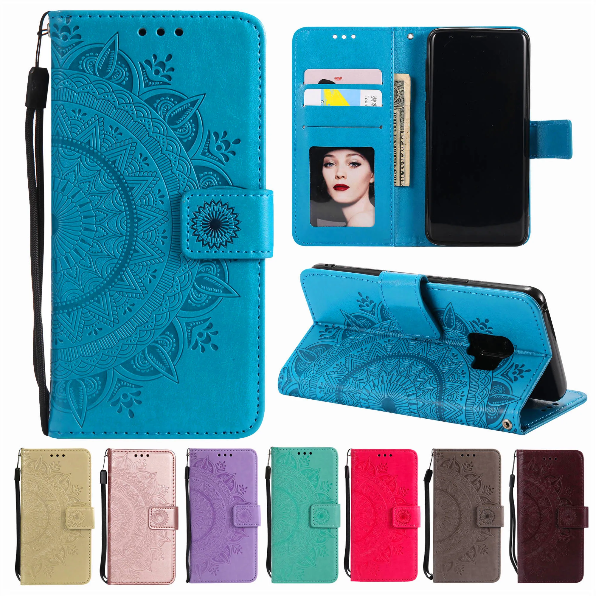 Luxury Wallet Card Slots Stand Cover 3D Mandala Flower Leather Flip Case For Moto G5 G6 G9 Play G7 G9 Plus Moto E4 E5 E7 Plus
Luxury Wallet Card Slots Stand Cover 3D Mandala Flower Leather Flip Case For Moto G5 G6 G9 Play G7 G9 Plus Moto E4 E5 E7 Plus