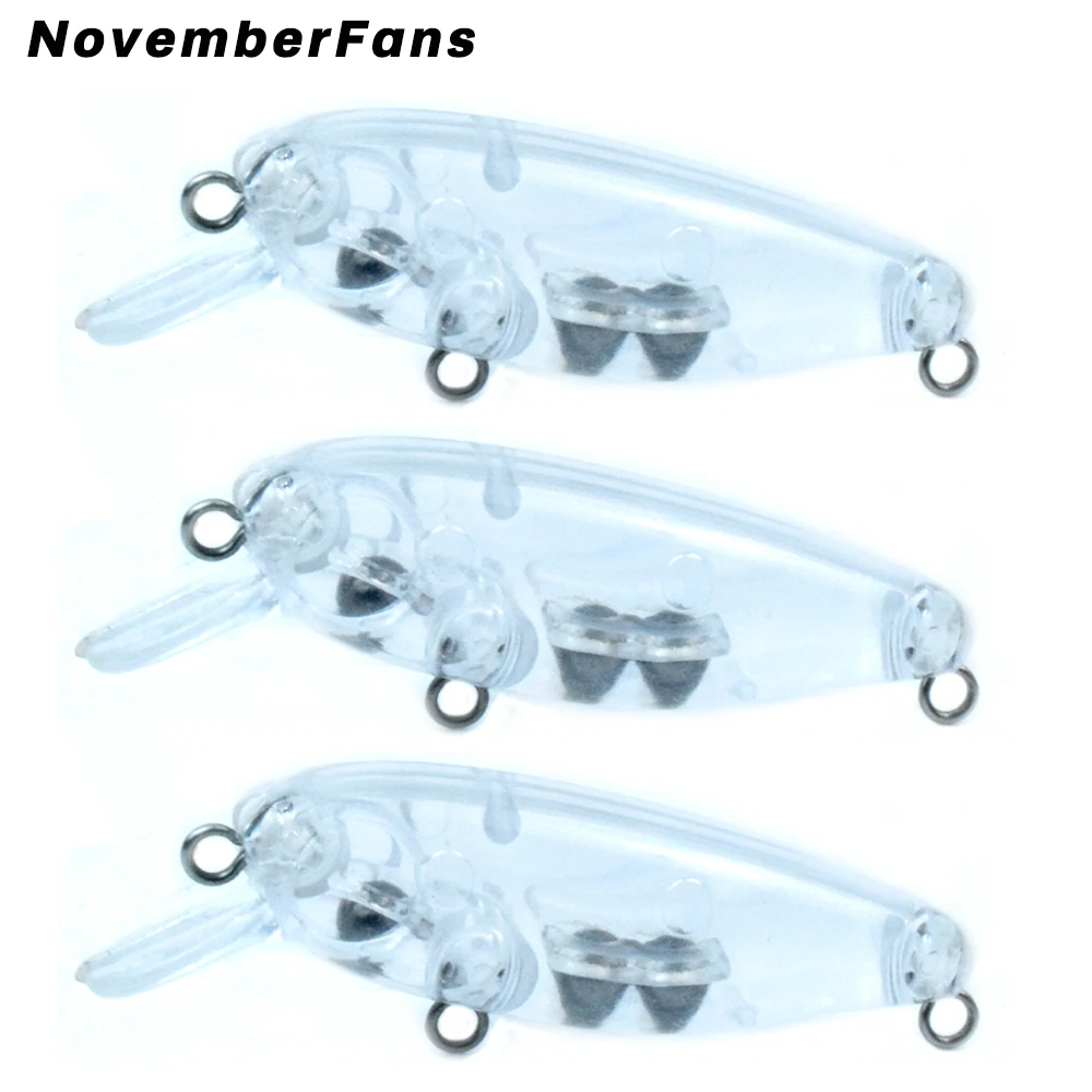 NovemberFans 20 шт./лот 4,5 см 2,3 г небольшие плавающие неокрашенные воблеры в форме гольяна жесткая приманка искусственные рыболовные приманки заготовки
NovemberFans 20 шт./лот 4,5 см 2,3 г небольшие плавающие неокрашенные воблеры в форме гольяна жесткая приманка искусственные рыболовные приманки заготовки
