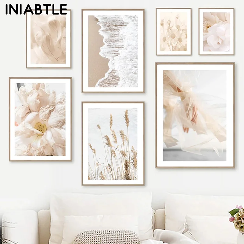 Nordic Reed Grass Flower Feather Posters Beach Prints Landscape Wall Art Canvas Painting Modern Picture Living Room Home Decor
Nordic Reed Grass Flower Feather Posters Beach Prints Landscape Wall Art Canvas Painting Modern Picture Living Room Home Decor