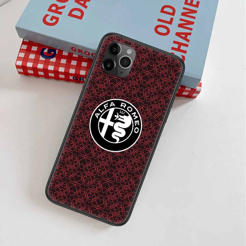 Alfa Romeo Sport Car Phone Case For IPhone 4 4s 5 5S SE 5C 6 6S 7 8 Plus X XS XR 11 12 Mini Pro Max 2020 black Waterproof Soft
Alfa Romeo Sport Car Phone Case For IPhone 4 4s 5 5S SE 5C 6 6S 7 8 Plus X XS XR 11 12 Mini Pro Max 2020 black Waterproof Soft