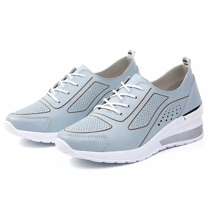 Big Size Sports Shoes for Women 2020 Lightweight Sport Sneakers Woman Breathable Genuine Leather Women's Running Shoes Brand L4 
Big Size Sports Shoes for Women 2020 Lightweight Sport Sneakers Woman Breathable Genuine Leather Women's Running Shoes Brand L4