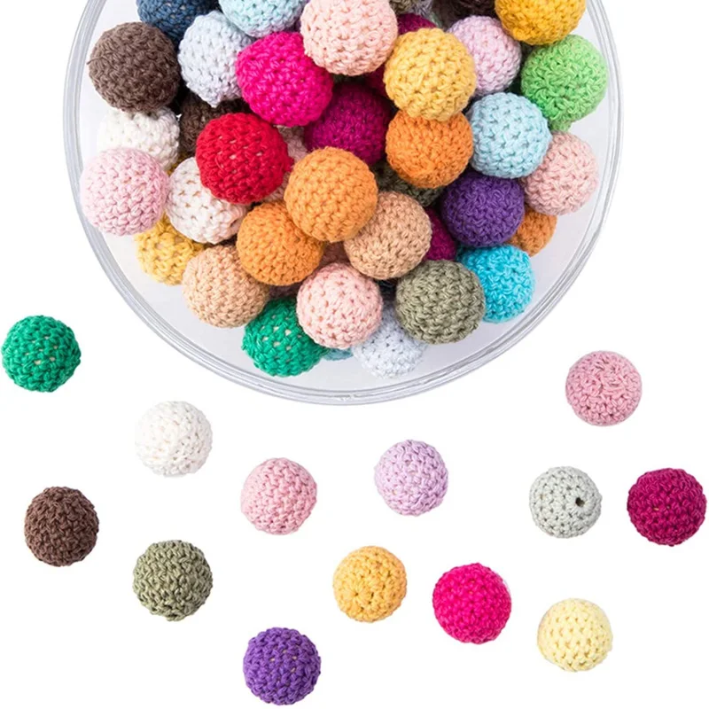 10Pcs 16mm Wooden Crochet Bead Baby Teether Knitting Beads Blank DIY Nursing Necklace Gifts Children'S Goods Bpa Free
10Pcs 16mm Wooden Crochet Bead Baby Teether Knitting Beads Blank DIY Nursing Necklace Gifts Children'S Goods Bpa Free