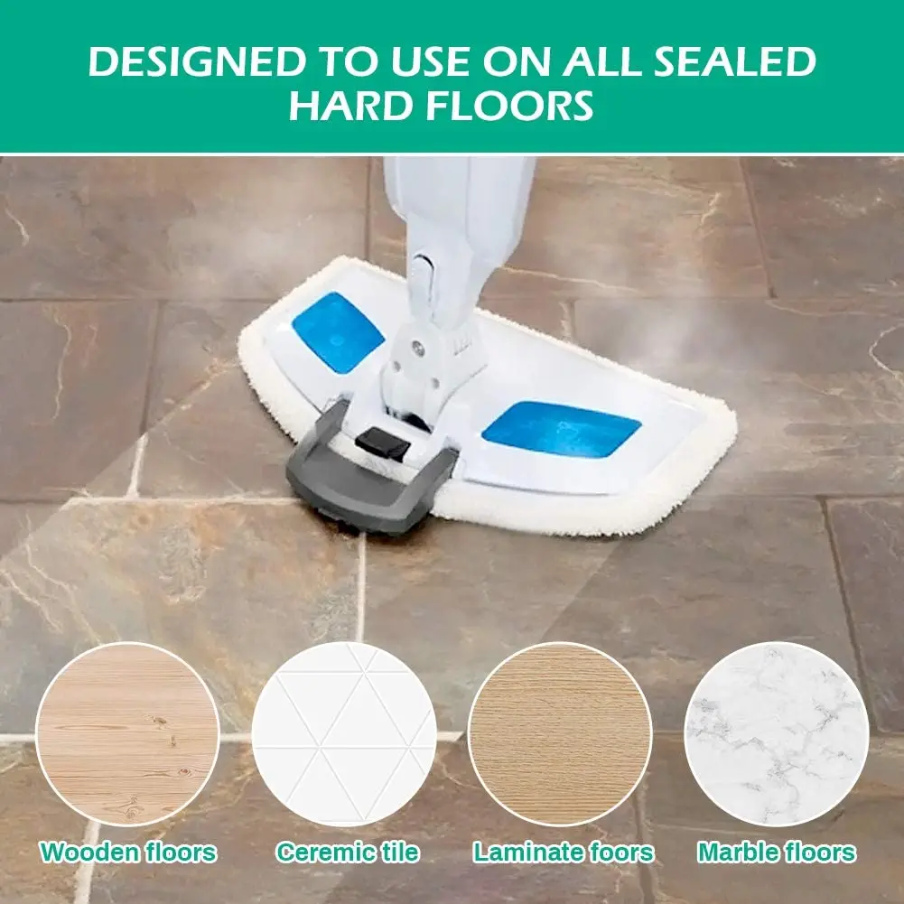 6pcs Steam Mop Pads Compatible with Bissell Powerfresh Steam Mop 1440 1544 1806 2075 Series Models 19402 19404 19408 19409 1940
6pcs Steam Mop Pads Compatible with Bissell Powerfresh Steam Mop 1440 1544 1806 2075 Series Models 19402 19404 19408 19409 1940