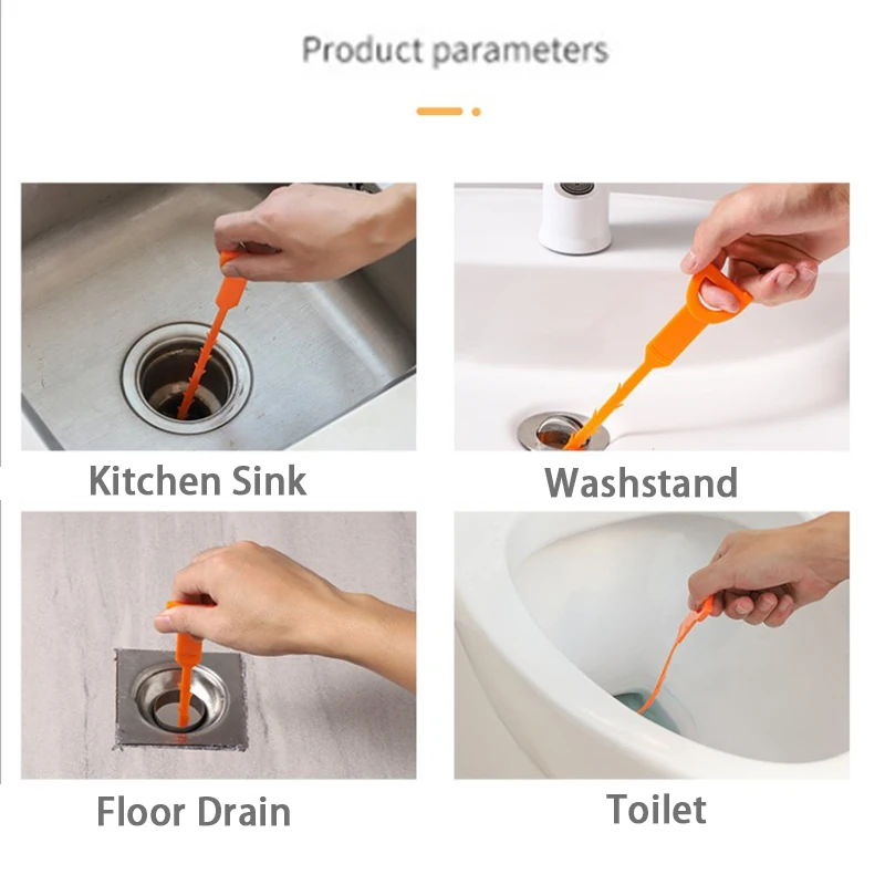 Bath Hair Sewer Filter Drain Outlet Kitchen Sink Anti Clogging Removal Tool
Bath Hair Sewer Filter Drain Outlet Kitchen Sink Anti Clogging Removal Tool