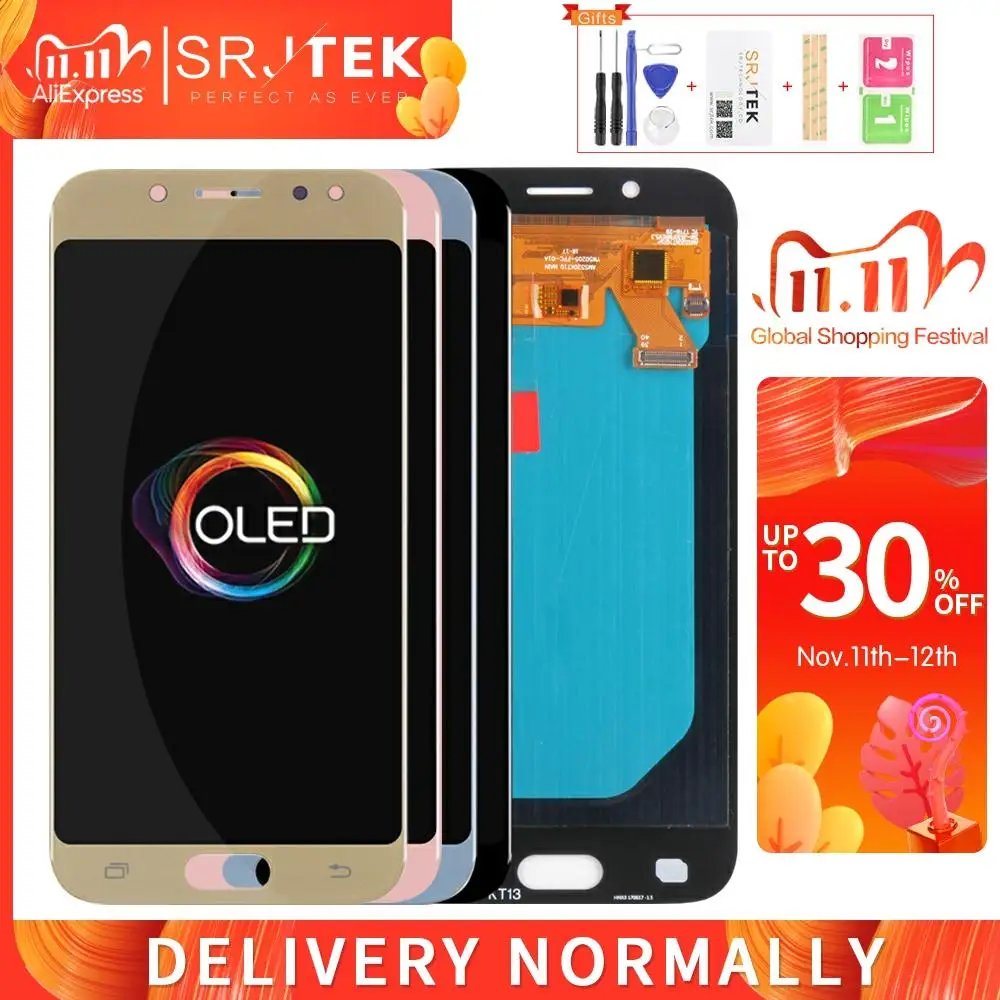 2 шт./лот OLED-экран для Samsung J530, ЖК-дисплей для GALAXY J530F, ЖК-сенсорный дигитайзер, стекло в сборе, рамка, J5 2017 дисплей
2 шт./лот OLED-экран для Samsung J530, ЖК-дисплей для GALAXY J530F, ЖК-сенсорный дигитайзер, стекло в сборе, рамка, J5 2017 дисплей