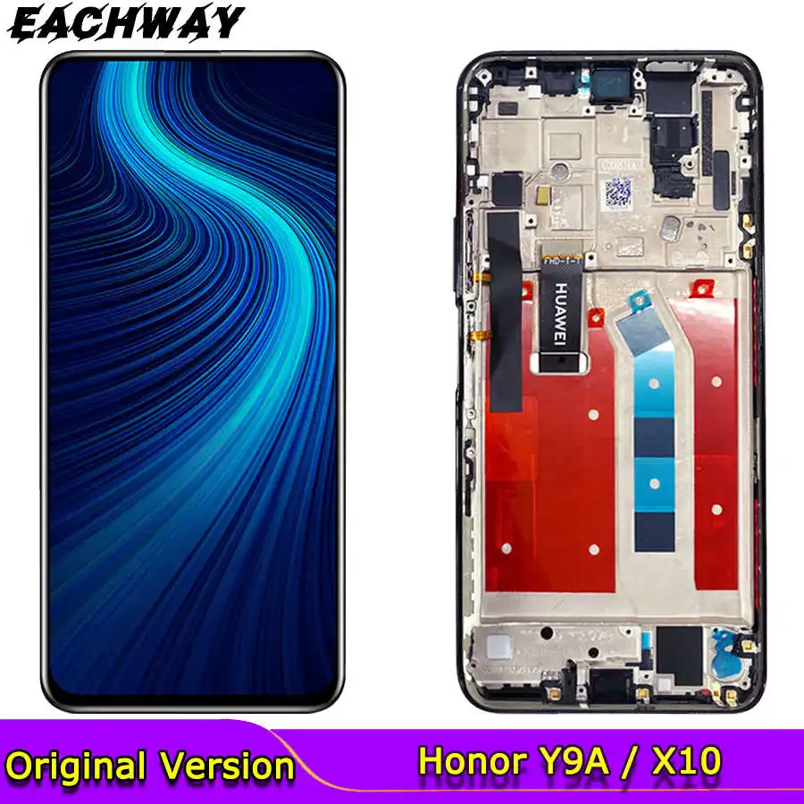 Оригинальный дисплей 6,63 дюйма для Huawei Honor Y9a, ЖК-дисплей с сенсорным экраном и дигитайзером в сборе, TEL-AN00 Honor X10, дисплей
Оригинальный дисплей 6,63 дюйма для Huawei Honor Y9a, ЖК-дисплей с сенсорным экраном и дигитайзером в сборе, TEL-AN00 Honor X10, дисплей