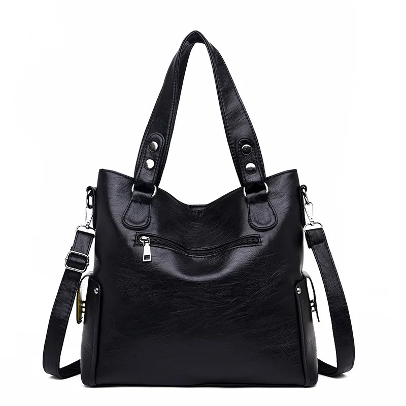 free shipping 2020 fashionable women's single shoulder bag with soft leather and large capacity portable bag solid color
free shipping 2020 fashionable women's single shoulder bag with soft leather and large capacity portable bag solid color