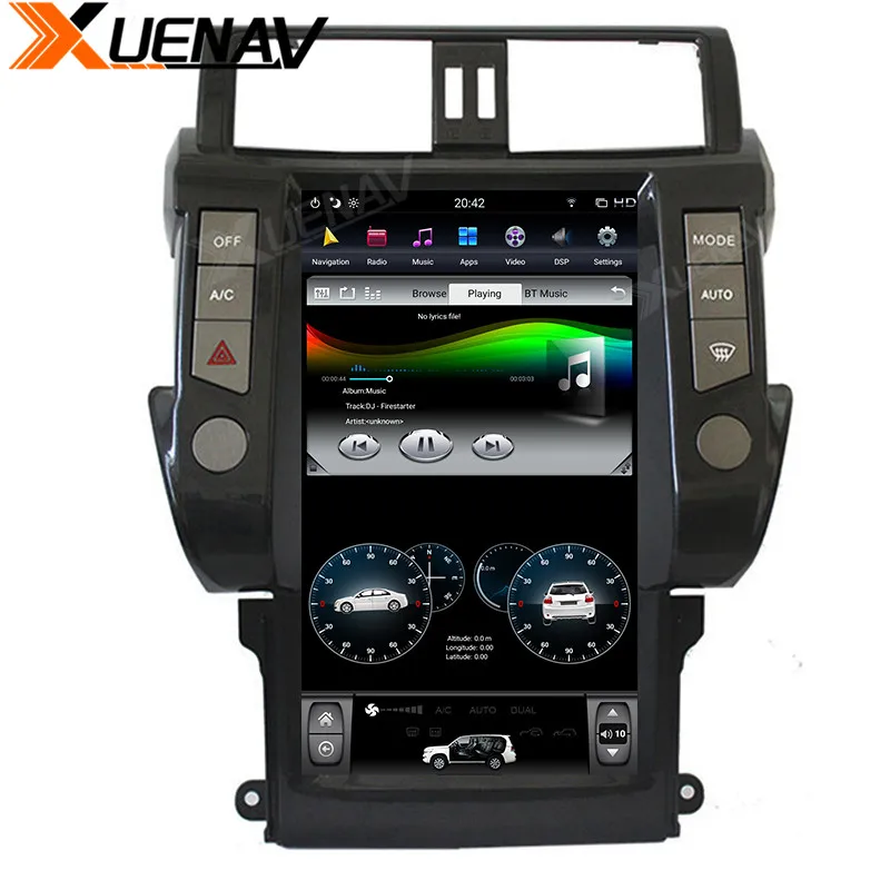 13,6 дюймовый автомобильный DVD Мультимедиа GPS навигатор для-TOYOTA Land Cruiser Prado 2010-2013 DSP головное устройство вертикальный экран Android
13,6 дюймовый автомобильный DVD Мультимедиа GPS навигатор для-TOYOTA Land Cruiser Prado 2010-2013 DSP головное устройство вертикальный экран Android