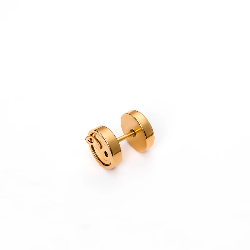 2021 New Trend Can Pull Tap Earring Stud Unisex Stainless-Steel Simple Punk Style 1 Pair
2021 New Trend Can Pull Tap Earring Stud Unisex Stainless-Steel Simple Punk Style 1 Pair