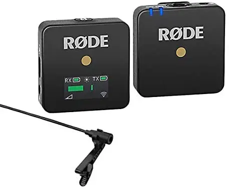 Rode Wireless GO Microphone System with Tansmitter and Receiver With Stony Edge Lav Condenser OmniDirectional Lapel Microphone
Rode Wireless GO Microphone System with Tansmitter and Receiver With Stony Edge Lav Condenser OmniDirectional Lapel Microphone