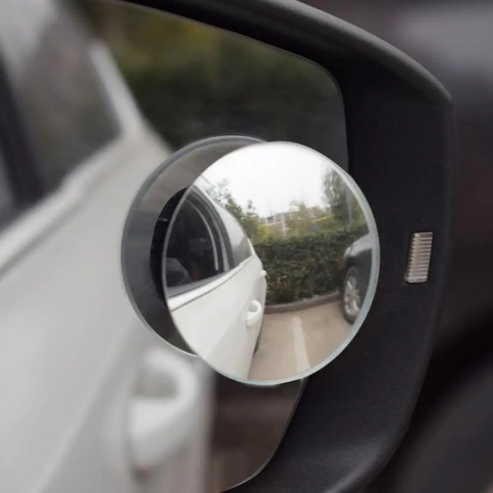 2Pcs Universal Car Convex Reflector Rear Side View Blind Spot Round Mirrors 
2Pcs Universal Car Convex Reflector Rear Side View Blind Spot Round Mirrors