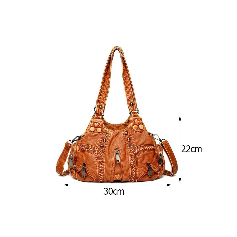 Fashion Women Soft PU Leather Women Tote Bags Pure Color Shoulder Crossbody Bag Casual Ladies Large Capacity Messenger Handbags
Fashion Women Soft PU Leather Women Tote Bags Pure Color Shoulder Crossbody Bag Casual Ladies Large Capacity Messenger Handbags