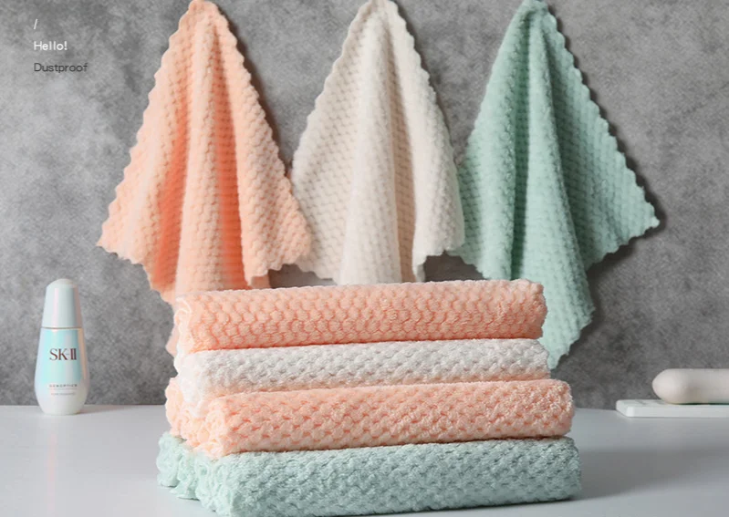 Kitchen Supply Dish Cloth Non-oily Lazy Rags Absorbing Water Non-linting Housework Cleaning Degreasing Dish Towels Scouring Pad
Kitchen Supply Dish Cloth Non-oily Lazy Rags Absorbing Water Non-linting Housework Cleaning Degreasing Dish Towels Scouring Pad