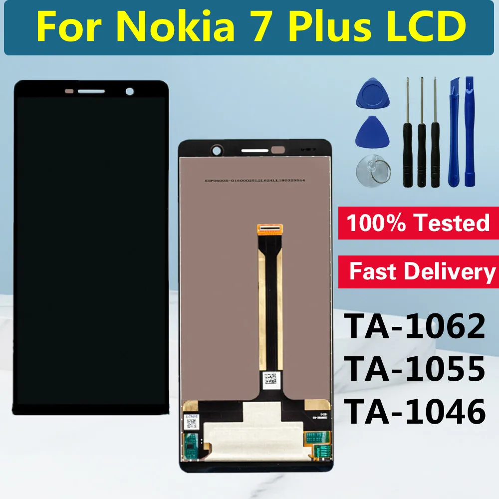 Оригинальный ЖК-дисплей 6,0 дюйма для Nokia 7 Plus, ЖК-дисплей, сенсорная панель, дигитайзер для Nokia 7 Plus, TA-1062, TA-1055, сменный экран
Оригинальный ЖК-дисплей 6,0 дюйма для Nokia 7 Plus, ЖК-дисплей, сенсорная панель, дигитайзер для Nokia 7 Plus, TA-1062, TA-1055, сменный экран
