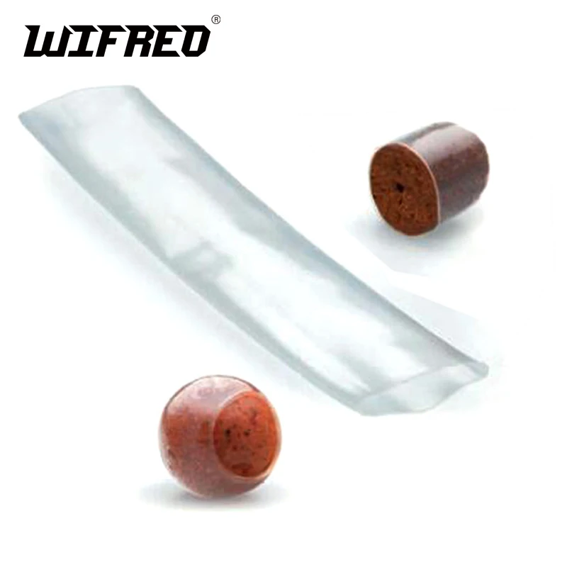 

Wifreo 1Meter Clear Shrink Bait Cover / Bait Protector for Boilies Pellets Carp Fishing Accessories 18mm 20mm 25mm 30mm