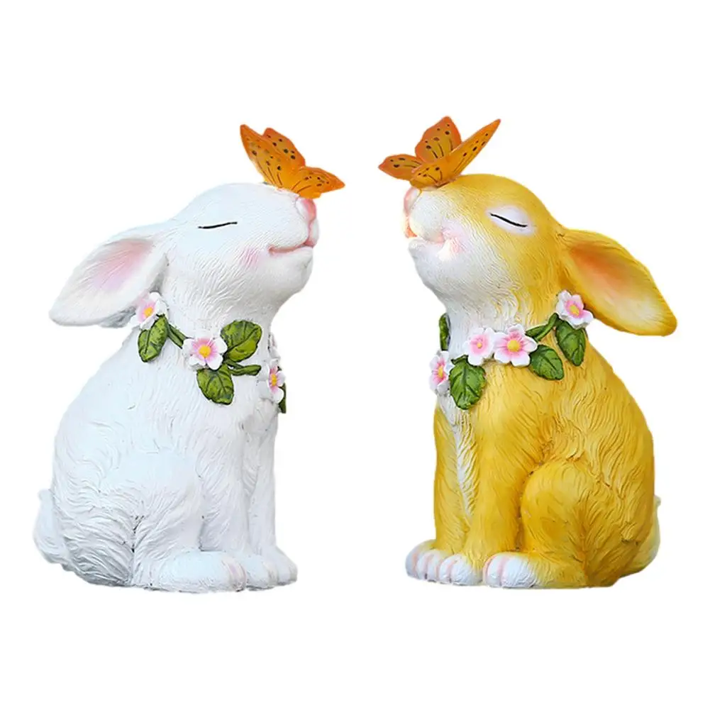 Solar Rabbit Lawn Light Waterproof Bunny Figurines Outdoor Garden Statue Decor Solar Powered Lamp Animal Yard Art
Solar Rabbit Lawn Light Waterproof Bunny Figurines Outdoor Garden Statue Decor Solar Powered Lamp Animal Yard Art