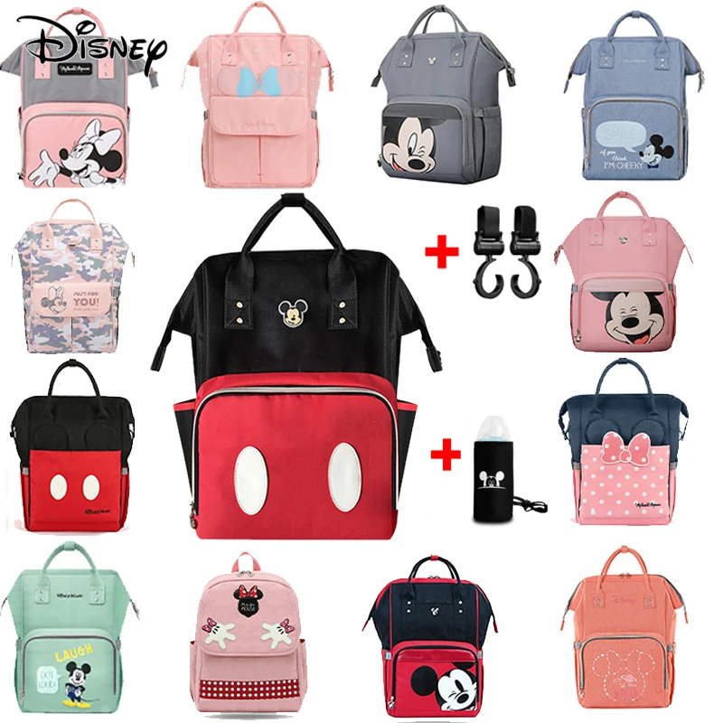 Disney Diaper Bag Backpack For Moms Baby Bag Maternity For Baby Care Nappy Bag Travel Stroller USB Heating Send Free 1Piar Hooks
Disney Diaper Bag Backpack For Moms Baby Bag Maternity For Baby Care Nappy Bag Travel Stroller USB Heating Send Free 1Piar Hooks