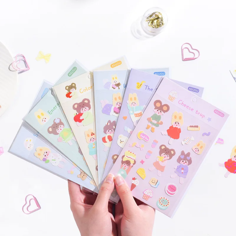 1 Sheets Cute Sweetheart Girl Journal Stickers Cartoon Stationery Scrapbooking Planner Student Decoration Stickers
1 Sheets Cute Sweetheart Girl Journal Stickers Cartoon Stationery Scrapbooking Planner Student Decoration Stickers