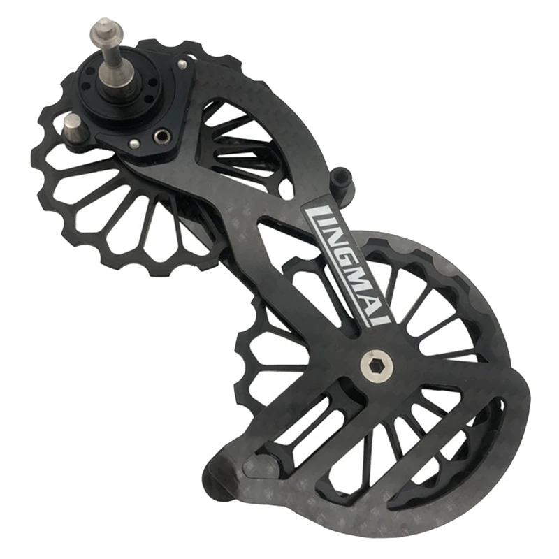 RaceWORK Bicycle Carbon Fiber Ceramic Rear Derailleur 17T Pulley Guide Wheel for 5800 5700 4700 4600 Bicycle Accessories
RaceWORK Bicycle Carbon Fiber Ceramic Rear Derailleur 17T Pulley Guide Wheel for 5800 5700 4700 4600 Bicycle Accessories