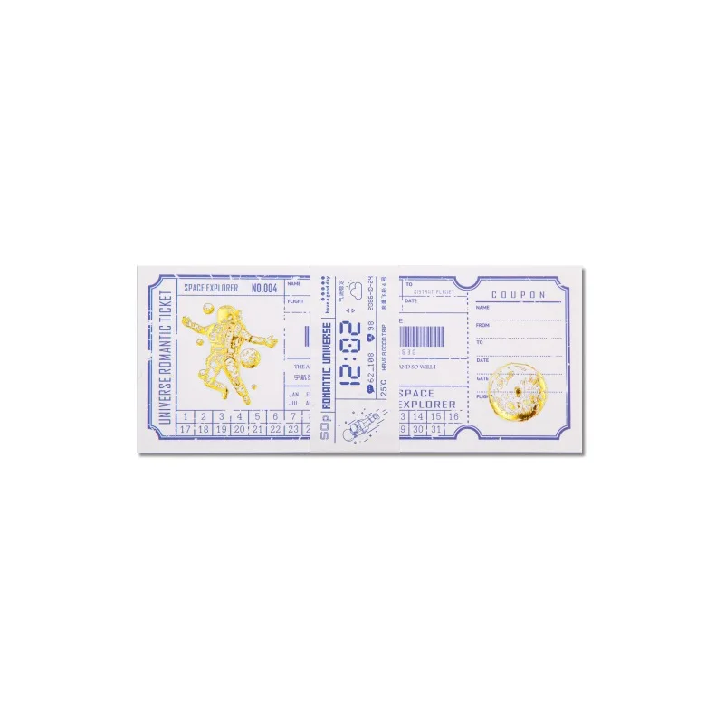 50 Sheets Vintage Tickets Theme Memo Pad 65*150mm DIY Bookmark Message Note School Office Stationery
50 Sheets Vintage Tickets Theme Memo Pad 65*150mm DIY Bookmark Message Note School Office Stationery