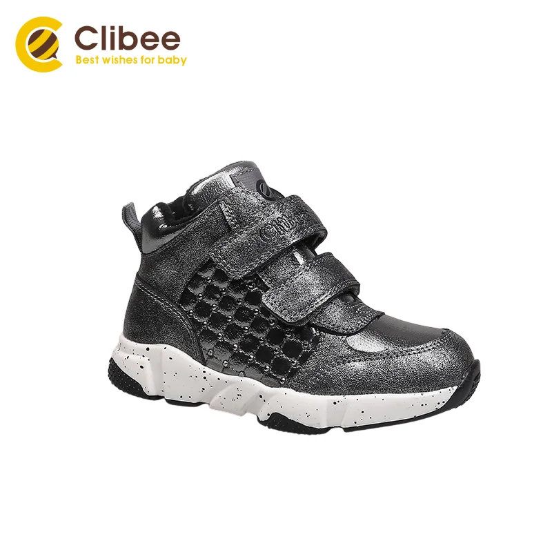 CLIBEE Kids Spring Autumn Ankle Sneaker Boots Synthetic Children Boots With Hook Boys and Girls Diomond Decoration Boots 27-32
CLIBEE Kids Spring Autumn Ankle Sneaker Boots Synthetic Children Boots With Hook Boys and Girls Diomond Decoration Boots 27-32