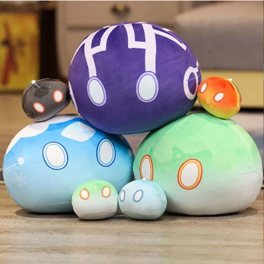 Plush Dolls Game Genshin Impact Cosplay Slime Plush Pillow Project Elements Stuffed Soft Plush Toy Kids Boys and Girls Gifts
Plush Dolls Game Genshin Impact Cosplay Slime Plush Pillow Project Elements Stuffed Soft Plush Toy Kids Boys and Girls Gifts