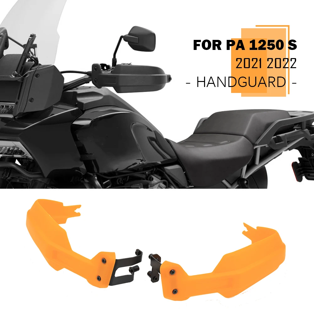 

Мотоциклетные защитные накладки для Pan America PA RA 1250 S 2021 2022, пластиковые черные защитные накладки для рук, защита от ветра, прочный