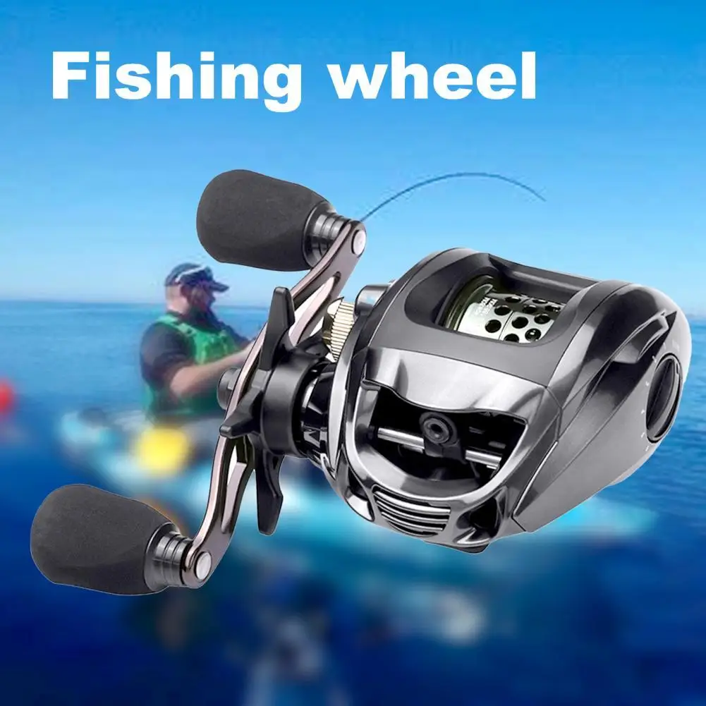 1 pc black WB1000 N48 Magnetic Brake Fishing Reel Non-Knotted Metal Baitcasting Shallow Spool Right Left Hand Reel for Outdoors
1 pc black WB1000 N48 Magnetic Brake Fishing Reel Non-Knotted Metal Baitcasting Shallow Spool Right Left Hand Reel for Outdoors