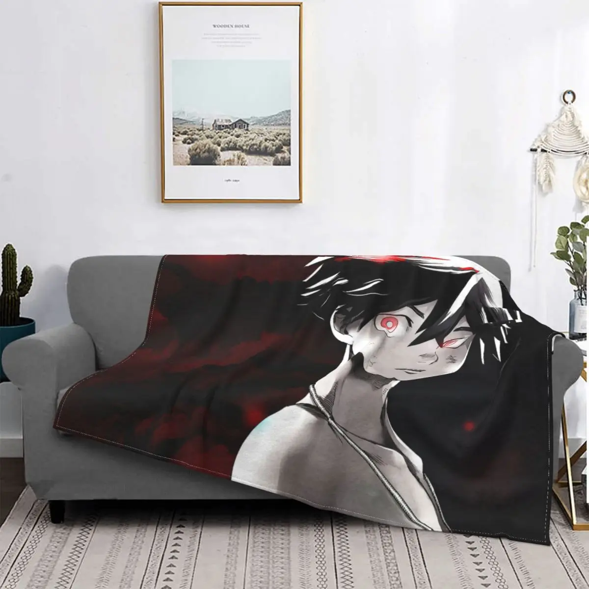Kemono Jihen Kohachi Inugami Fantasy Comics Blanket Flannel Spring Autumn Kabane Warm Throws For Winter Bedding
Kemono Jihen Kohachi Inugami Fantasy Comics Blanket Flannel Spring Autumn Kabane Warm Throws For Winter Bedding