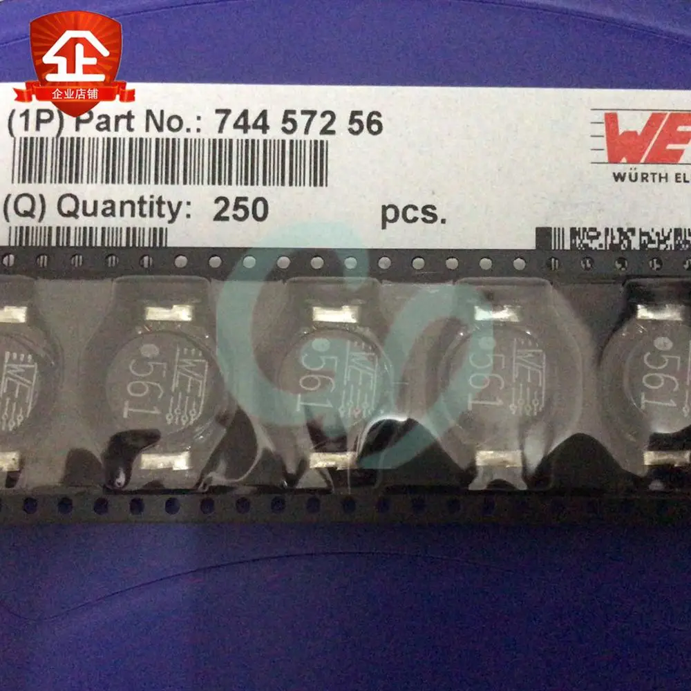 50 шт. 74457256 SMD Овальный силовой индуктор 22x15x7 560uH 0,78a ± 10%
50 шт. 74457256 SMD Овальный силовой индуктор 22x15x7 560uH 0,78a ± 10%